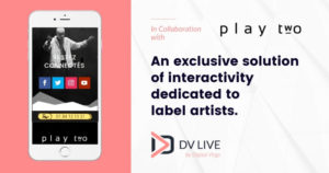 An exclusive solution of interactivity dedicated to label artists.