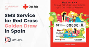 Un service de SMS pour la Croix-Rouge à l'occasion du tirage au sort de Sorteo de Oro
