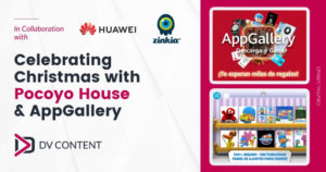 Celebrating Christmas with Pocoyo House & AppGallery