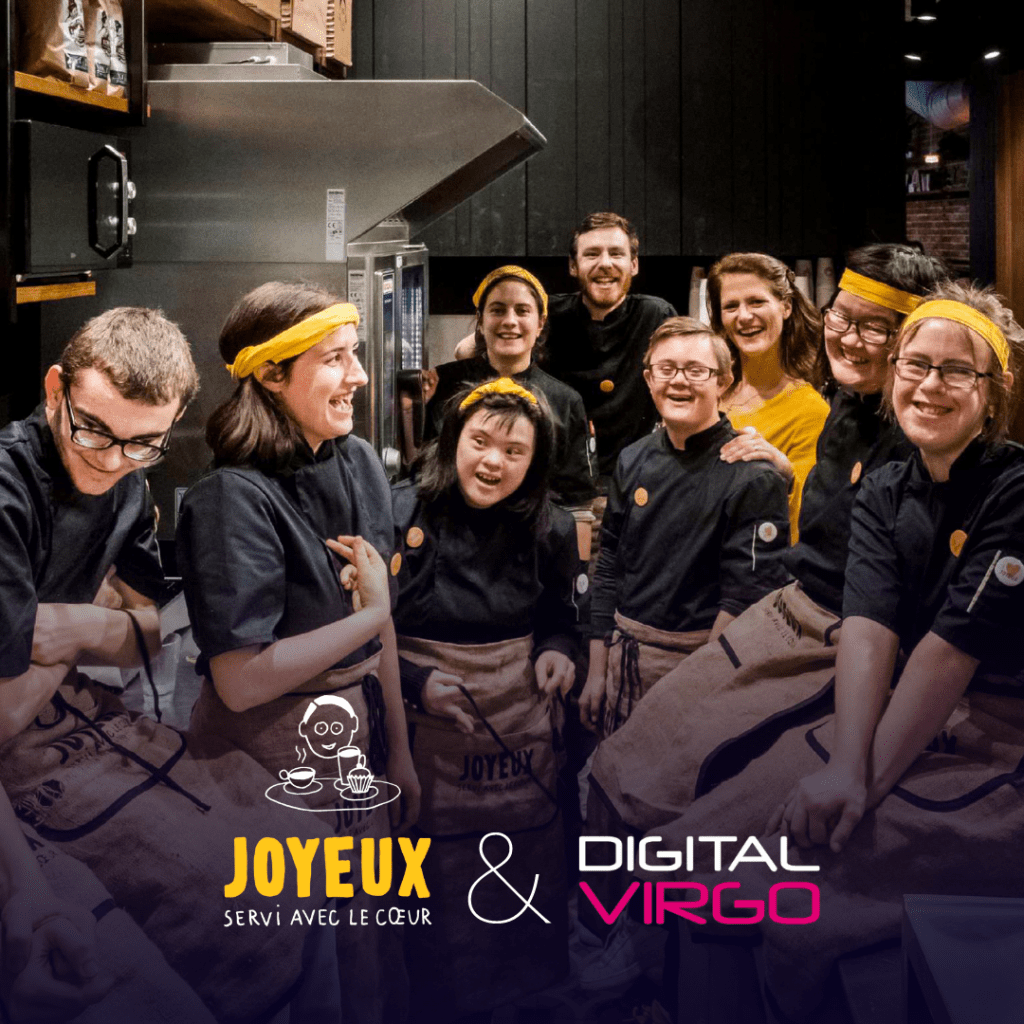 Digital Virgo partnered with Cafe Joyeux to support Week of Handicap 2021
