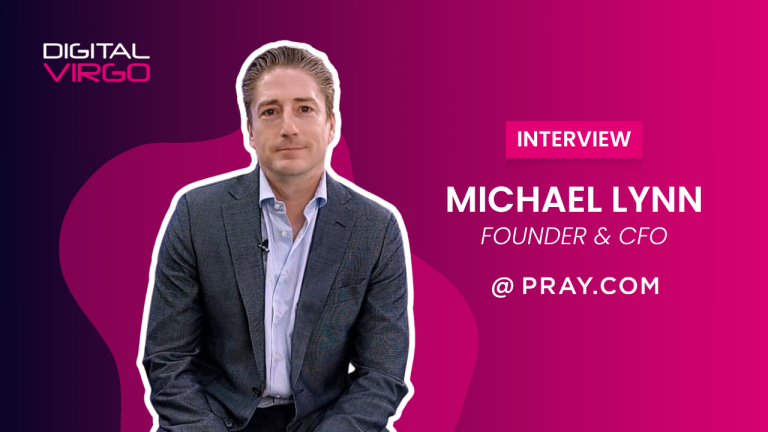 Picture of Michael Lynn, founder and CFO of Pray.com
